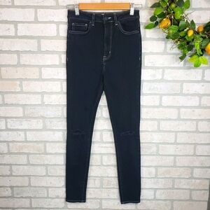 FOREVER 21 High Waist Stretch Skinny Jeans Size 26